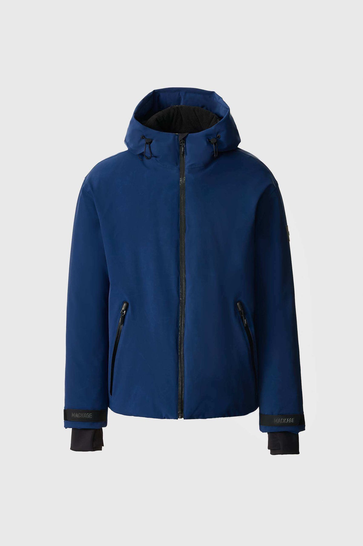 Olympic Blue Men's Hooded Down Jacket