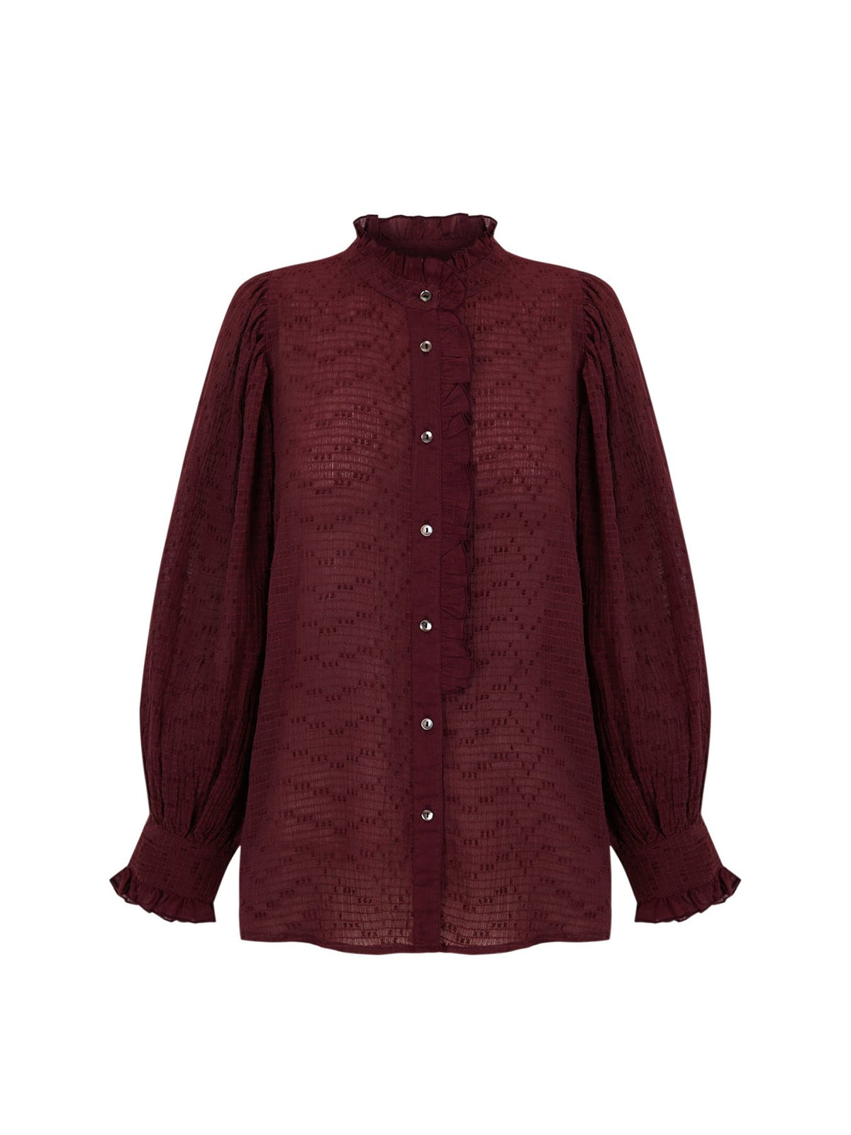 Blouse Yvette - Burgundy