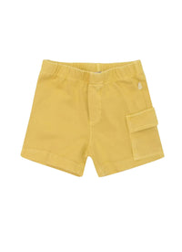 Pantaloncini in jersey giallo