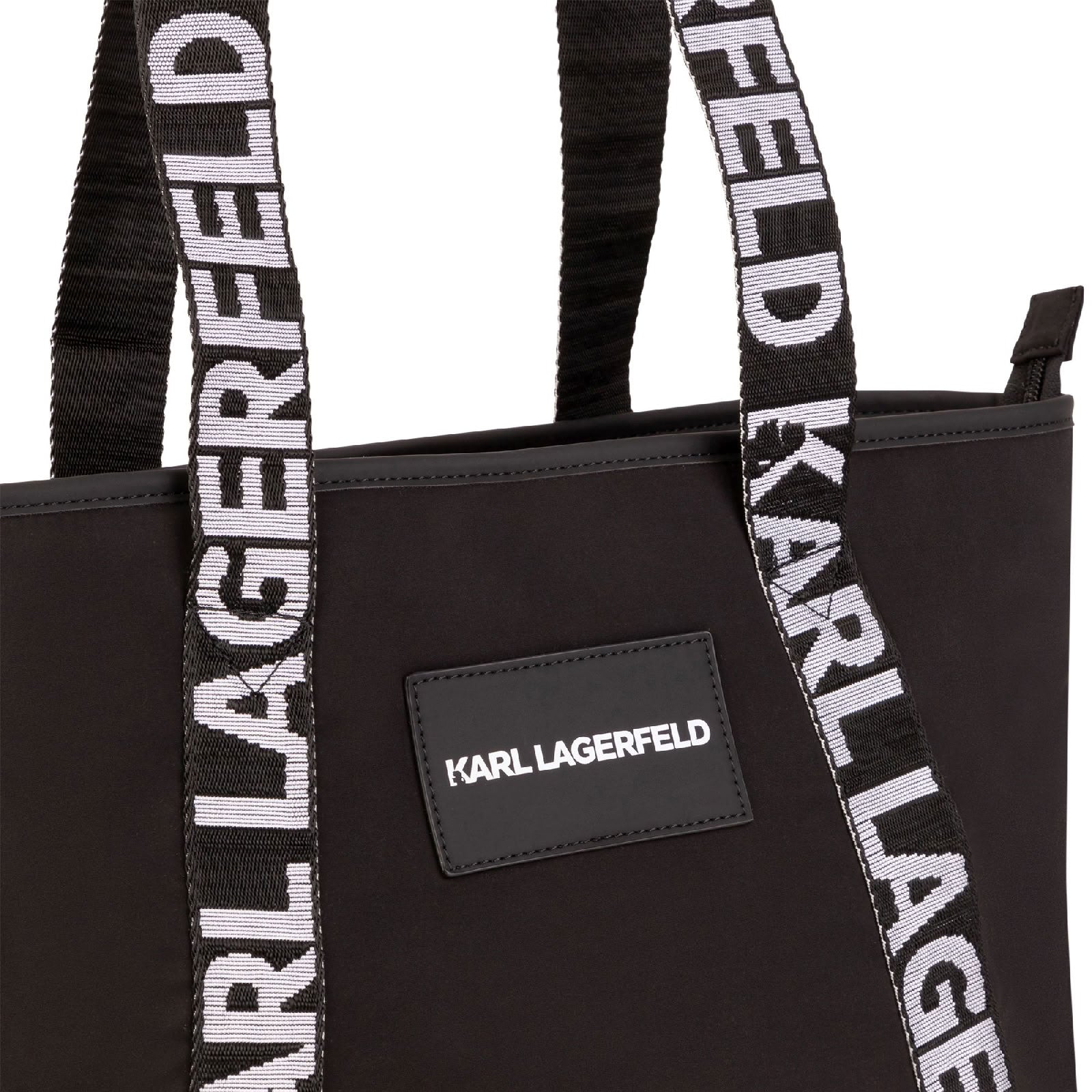 Beach bag with logo - Black