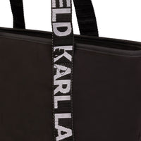 Beach bag with logo - Black
