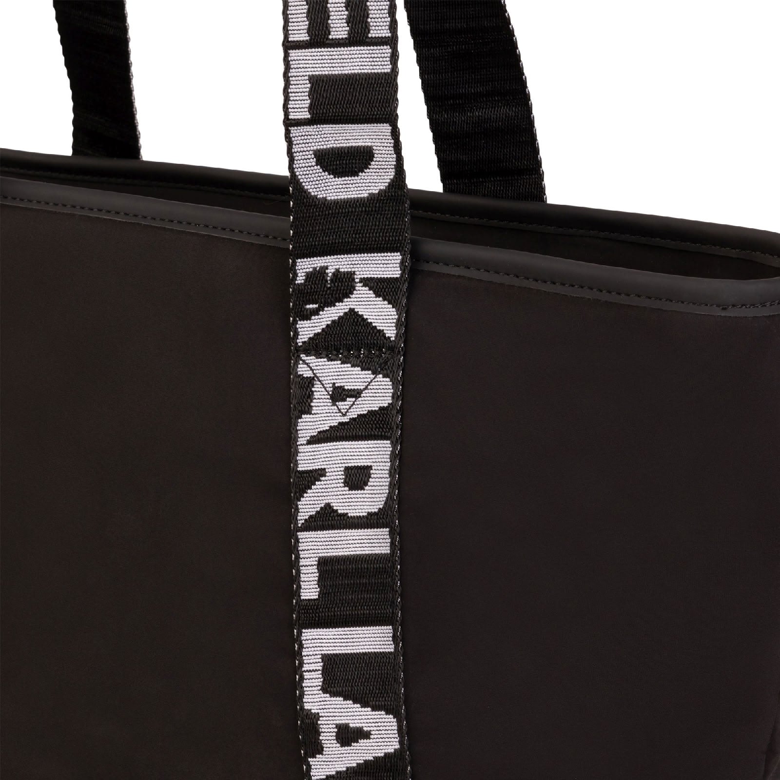 Beach bag with logo - Black