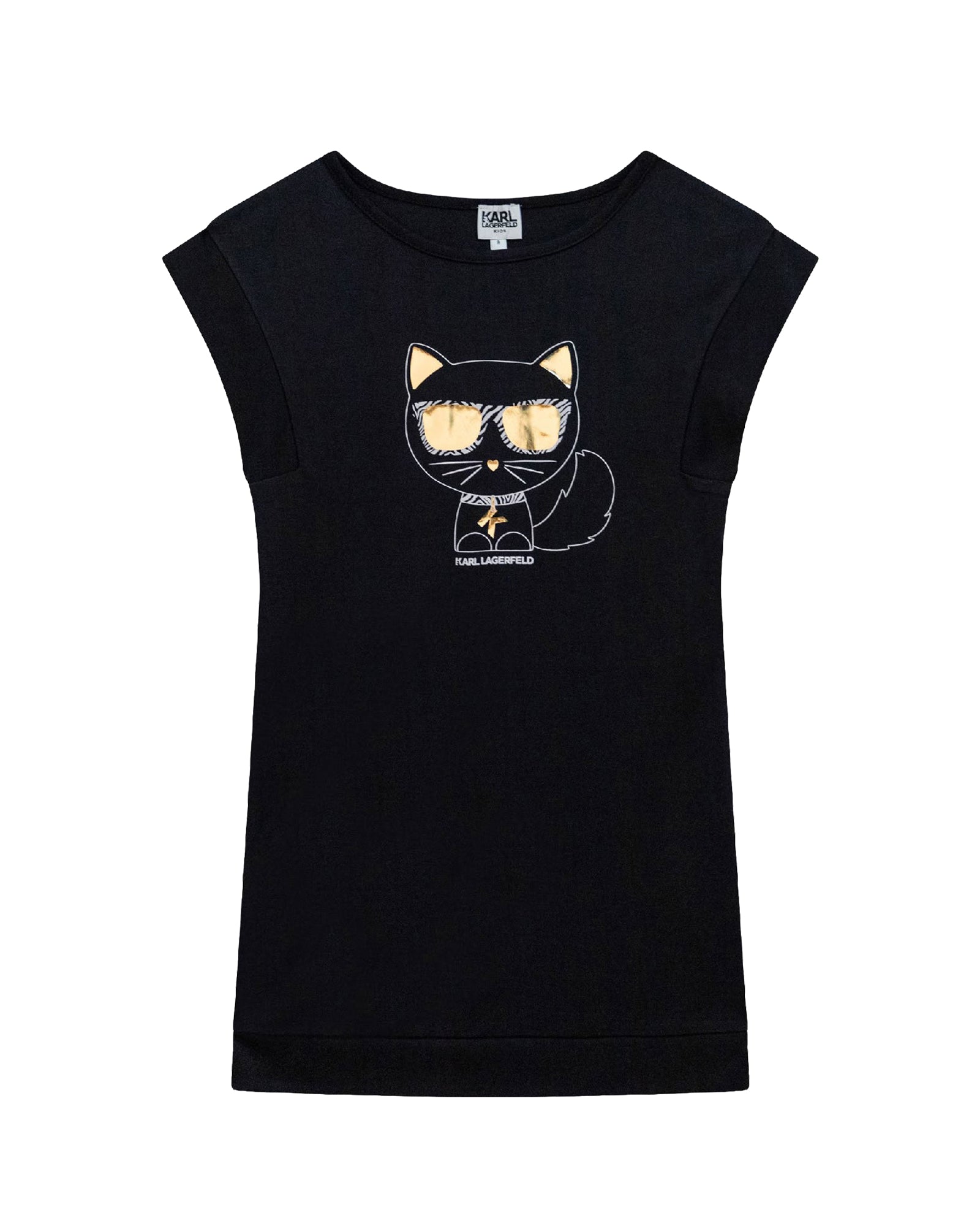 Robe manches courtes - Black