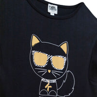 Robe manches courtes - Black