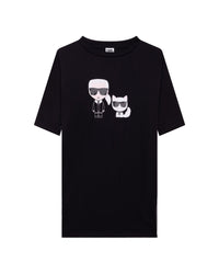 Robe à manches trois quart - Black