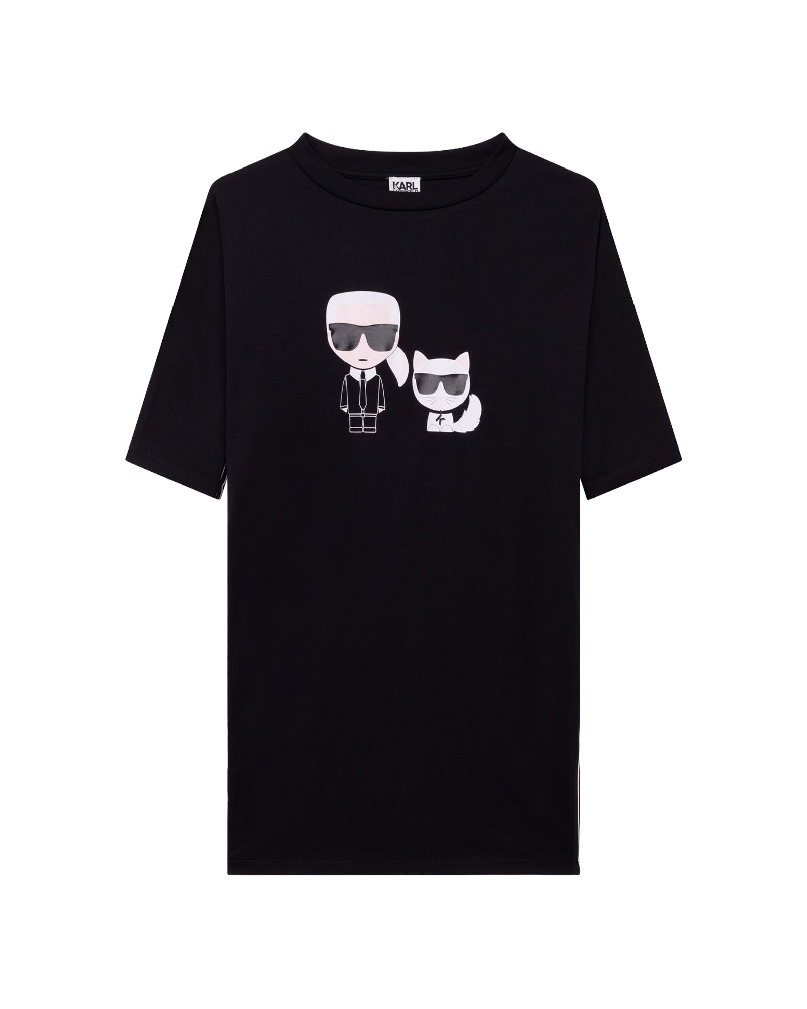 Robe à manches trois quart - Black