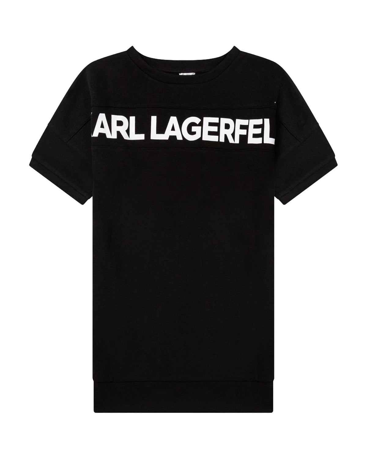 Robe sweat à manches trois quart - Black