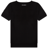 Robe sweat à manches trois quart - Black