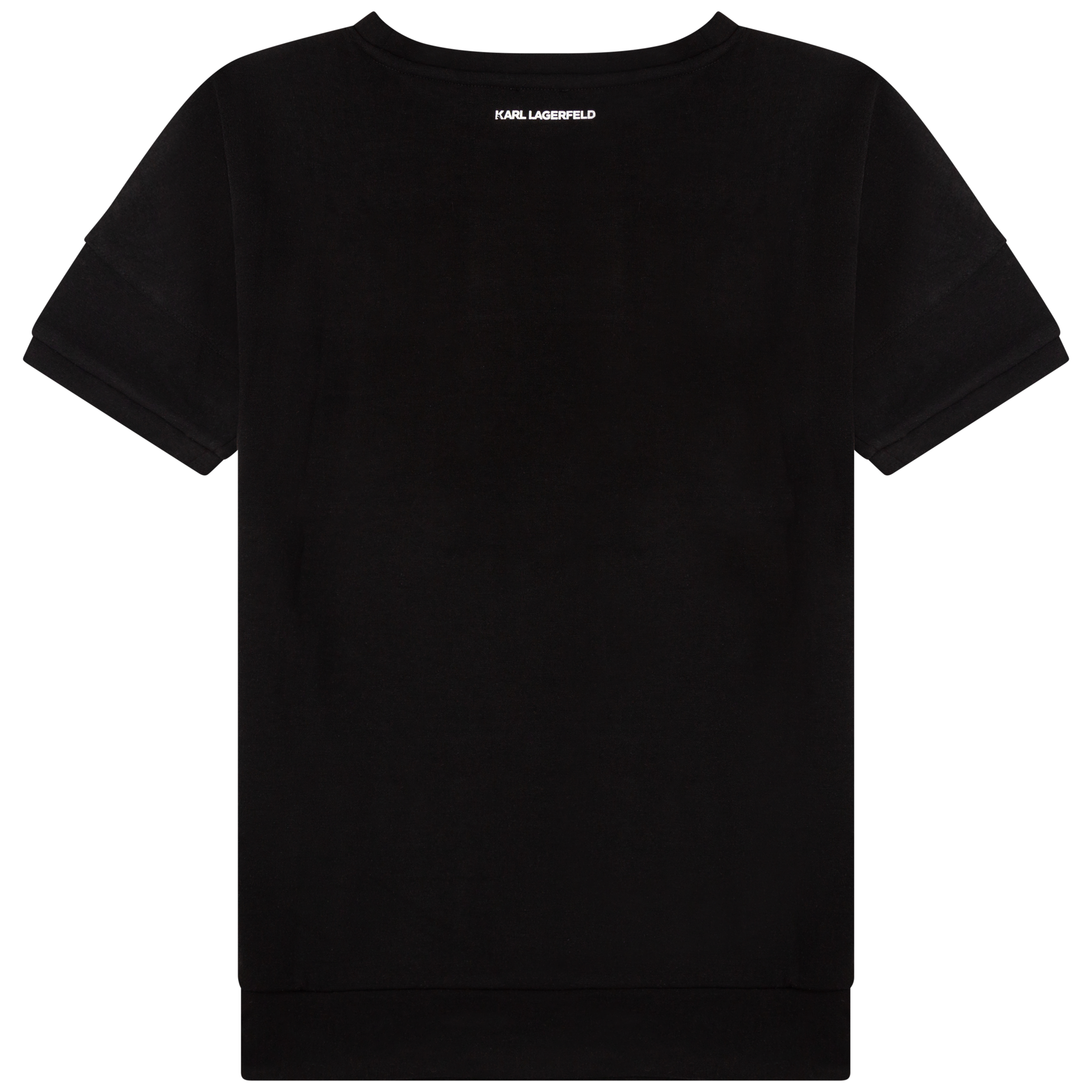 Robe sweat à manches trois quart - Black