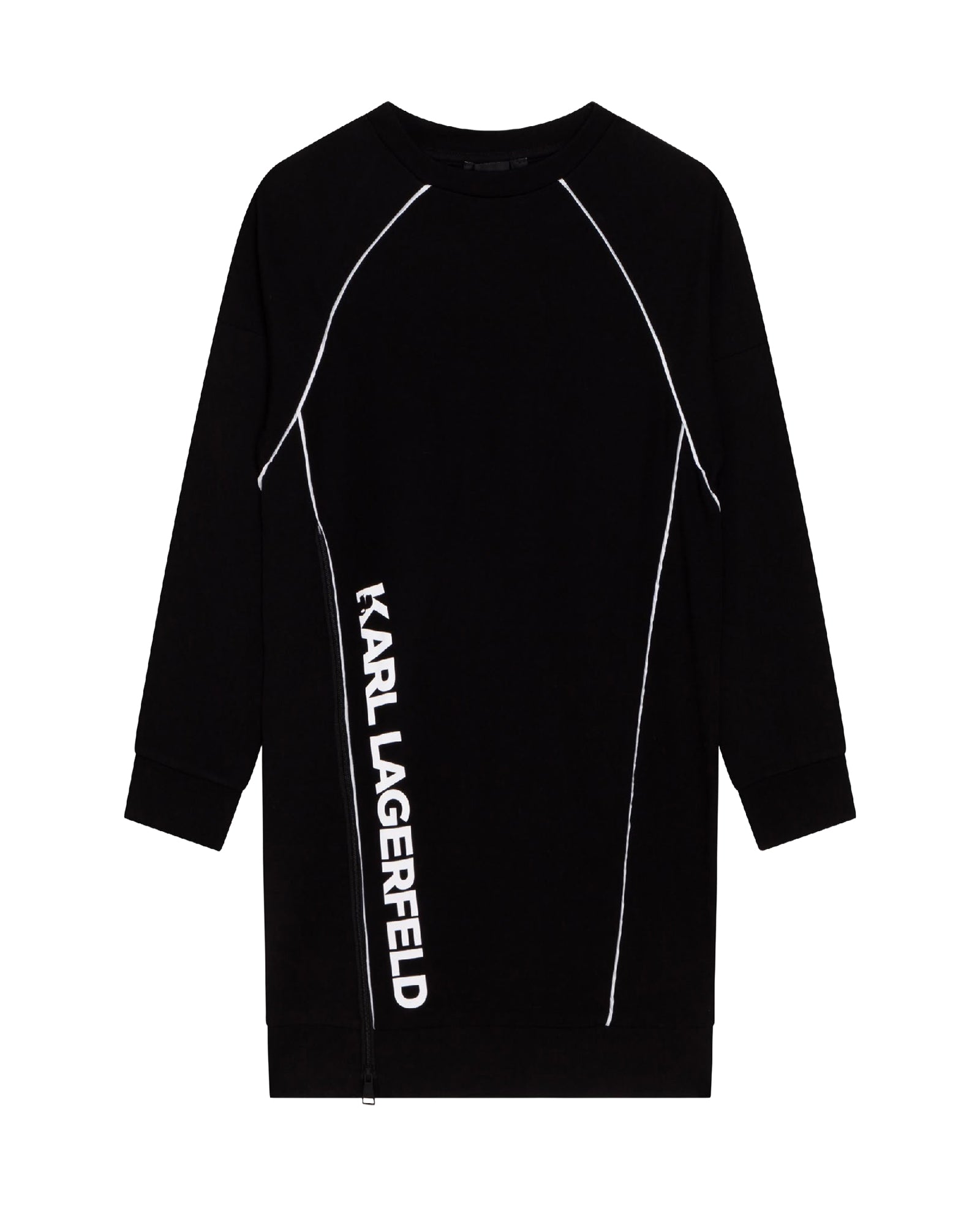 Robe imprimée avec logo - Black