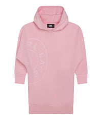 Robe avec logo en coton - Hortensia