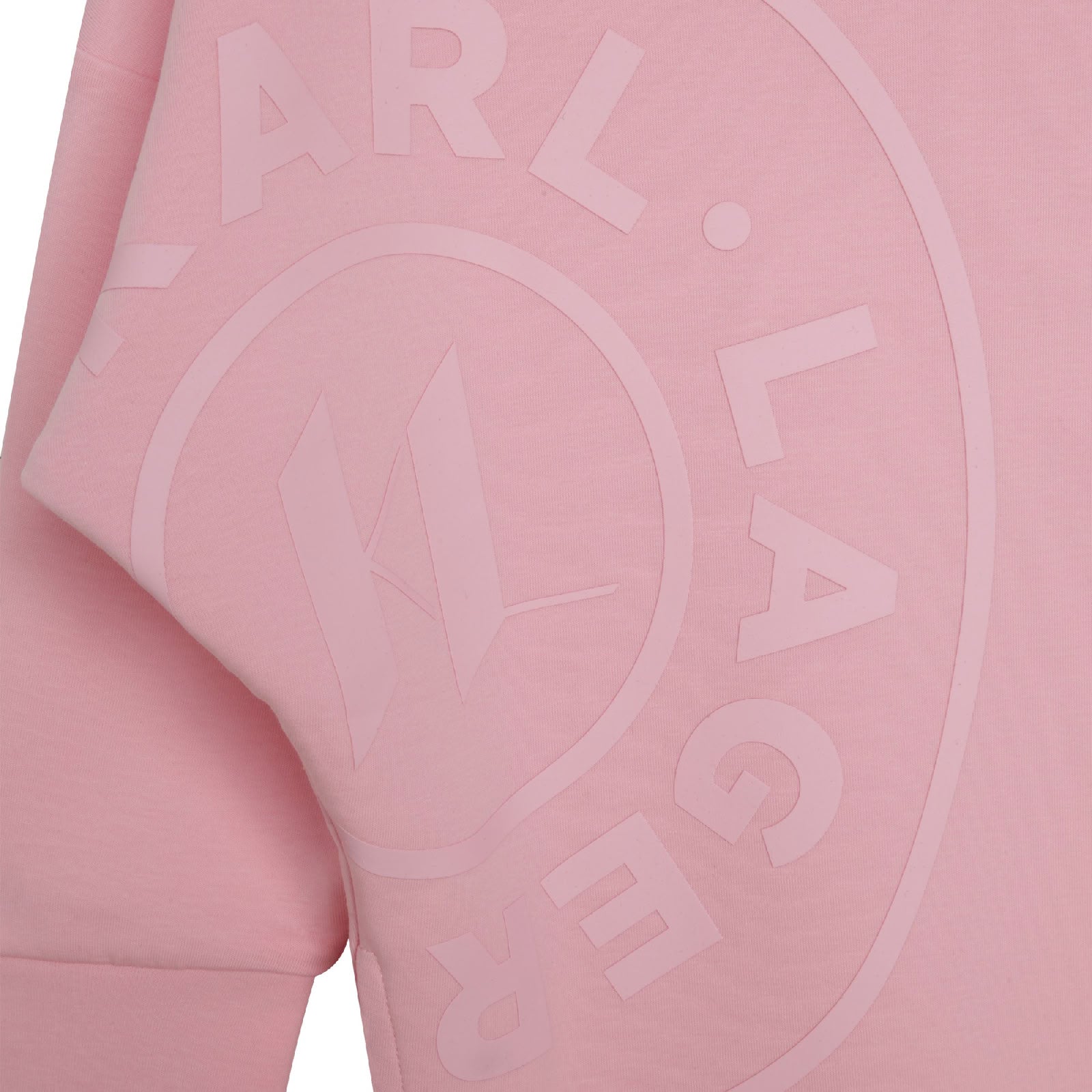 Robe avec logo en coton - Hortensia
