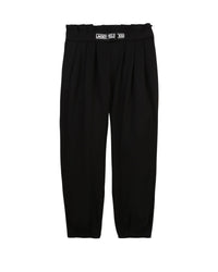 Pantalon taille haute ajsuté - Black