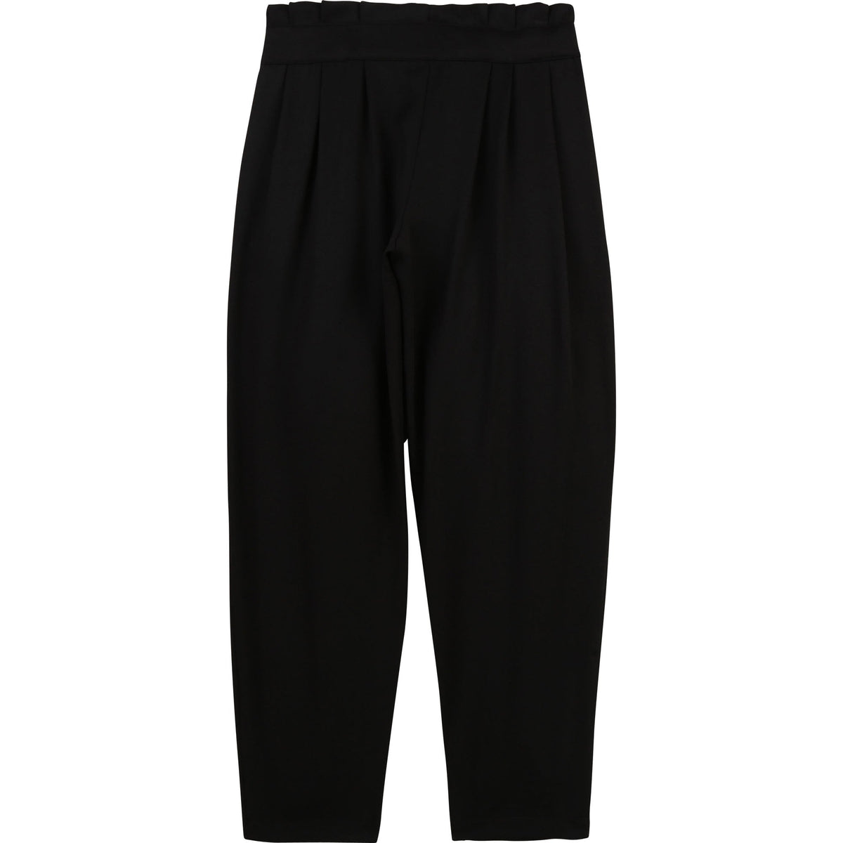 Pantalon taille haute ajsuté - Black