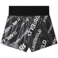 Short brodé en sequin - Noir & Blanc