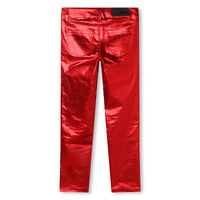 Pantalon fantaisie en coton - Pop Red