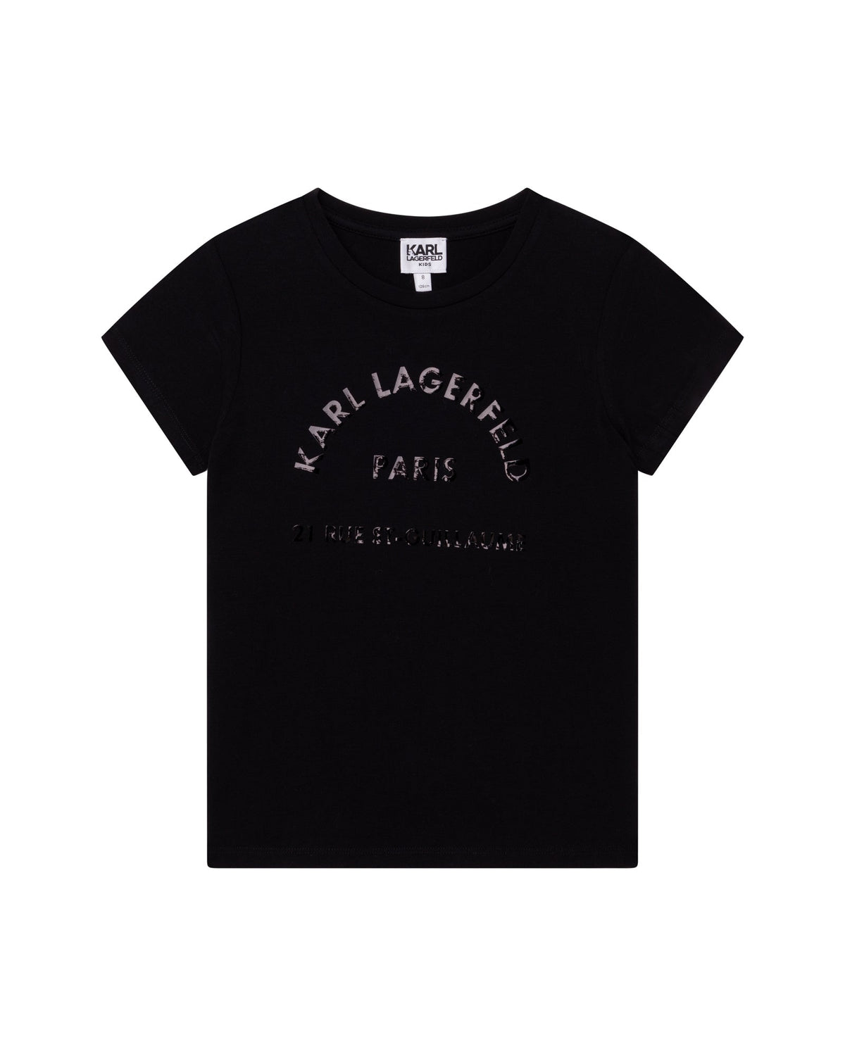 T-shirt à manches courtes en coton - Black