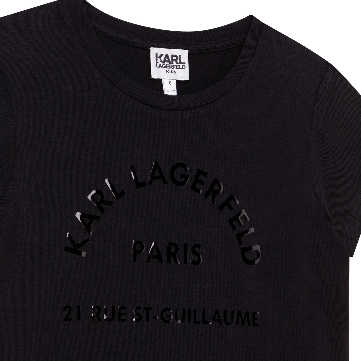 T-shirt à manches courtes en coton - Black