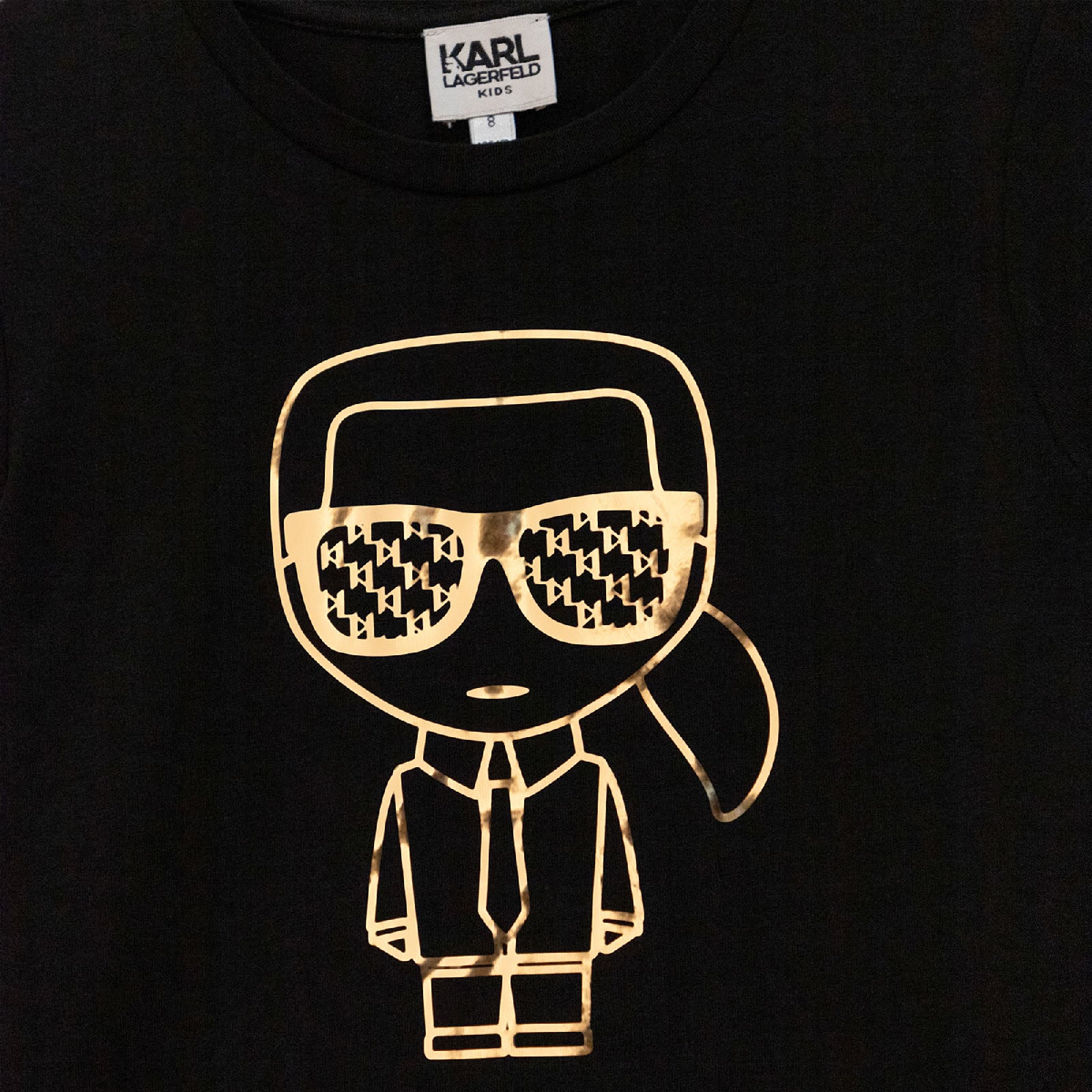 T-shirt à manches courtes en coton - Black