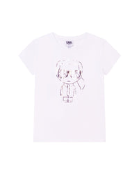 T-shirt à manches courtes en coton - Blanc