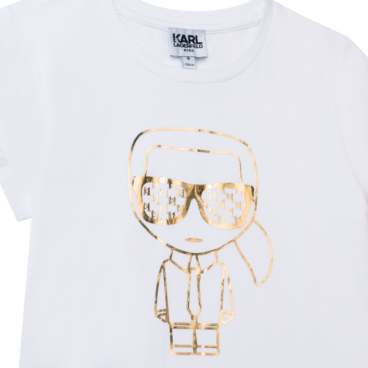 T-shirt à manches courtes en coton - Blanc