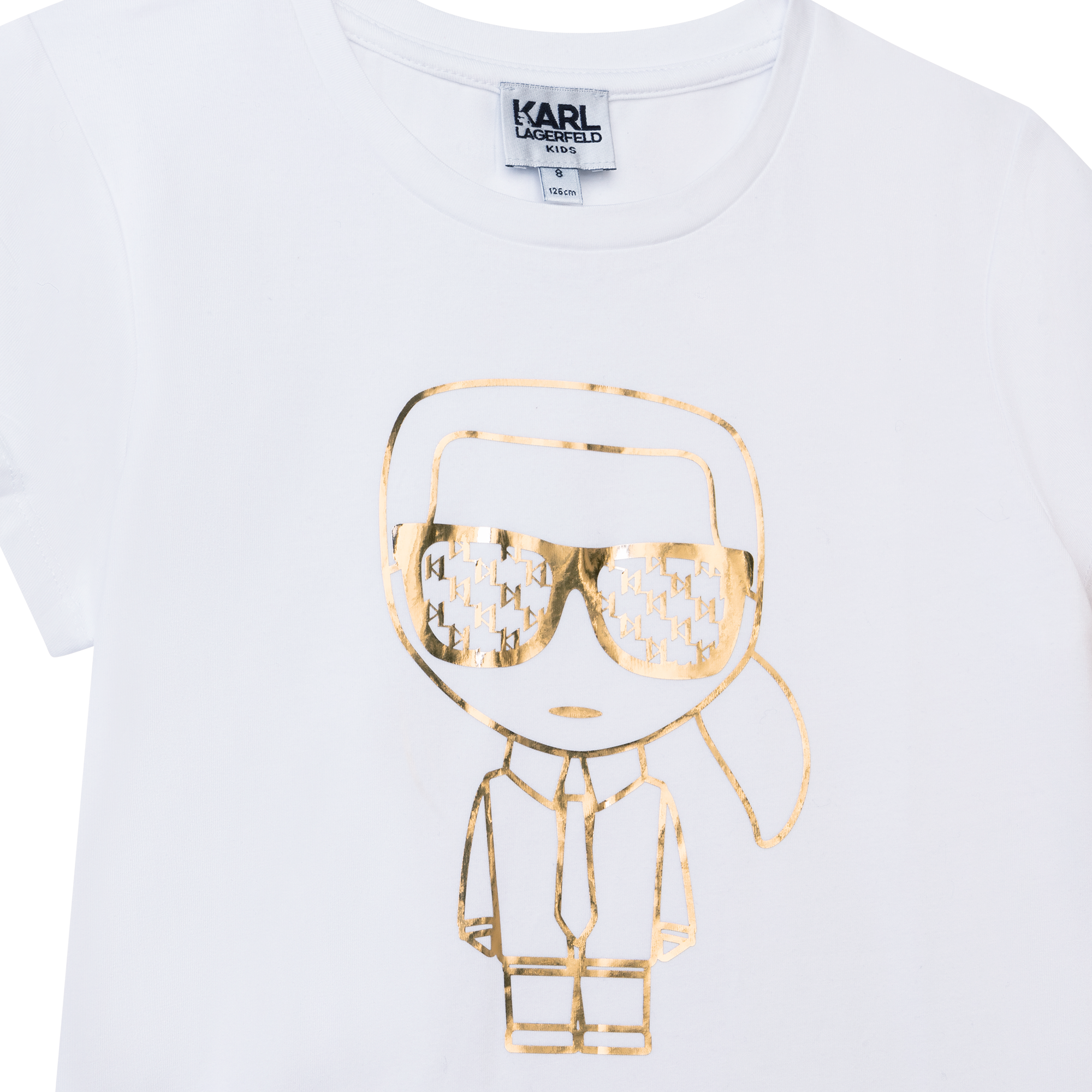 T-shirt à manches courtes en coton - Blanc