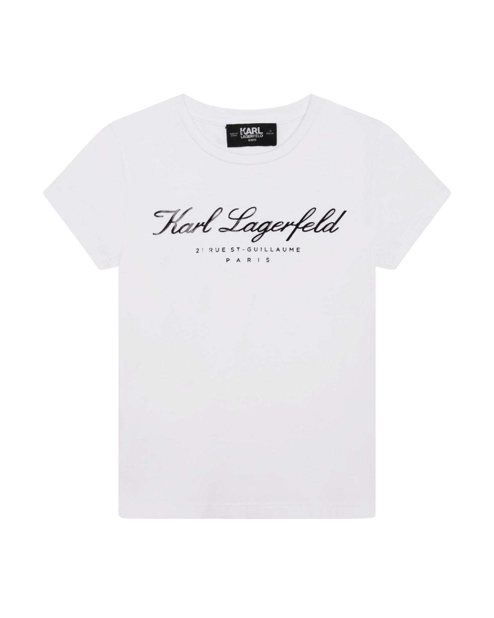 T-shirt manches courtes en coton - Blanc