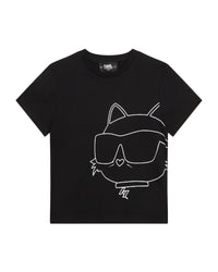 T-shirt manches courtes en coton - Black