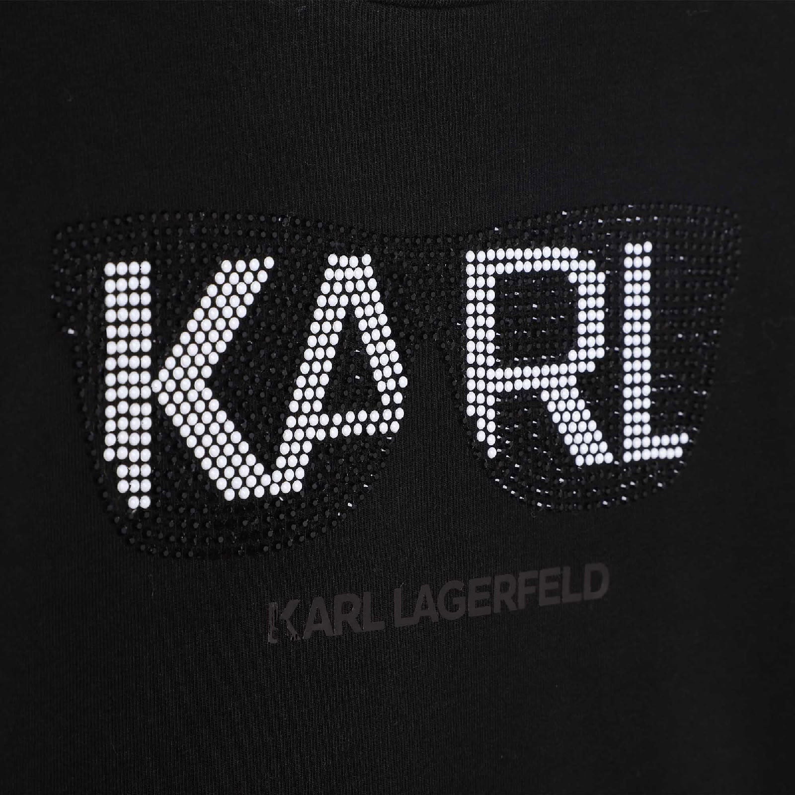 Long-sleeved cotton T-shirt - Black
