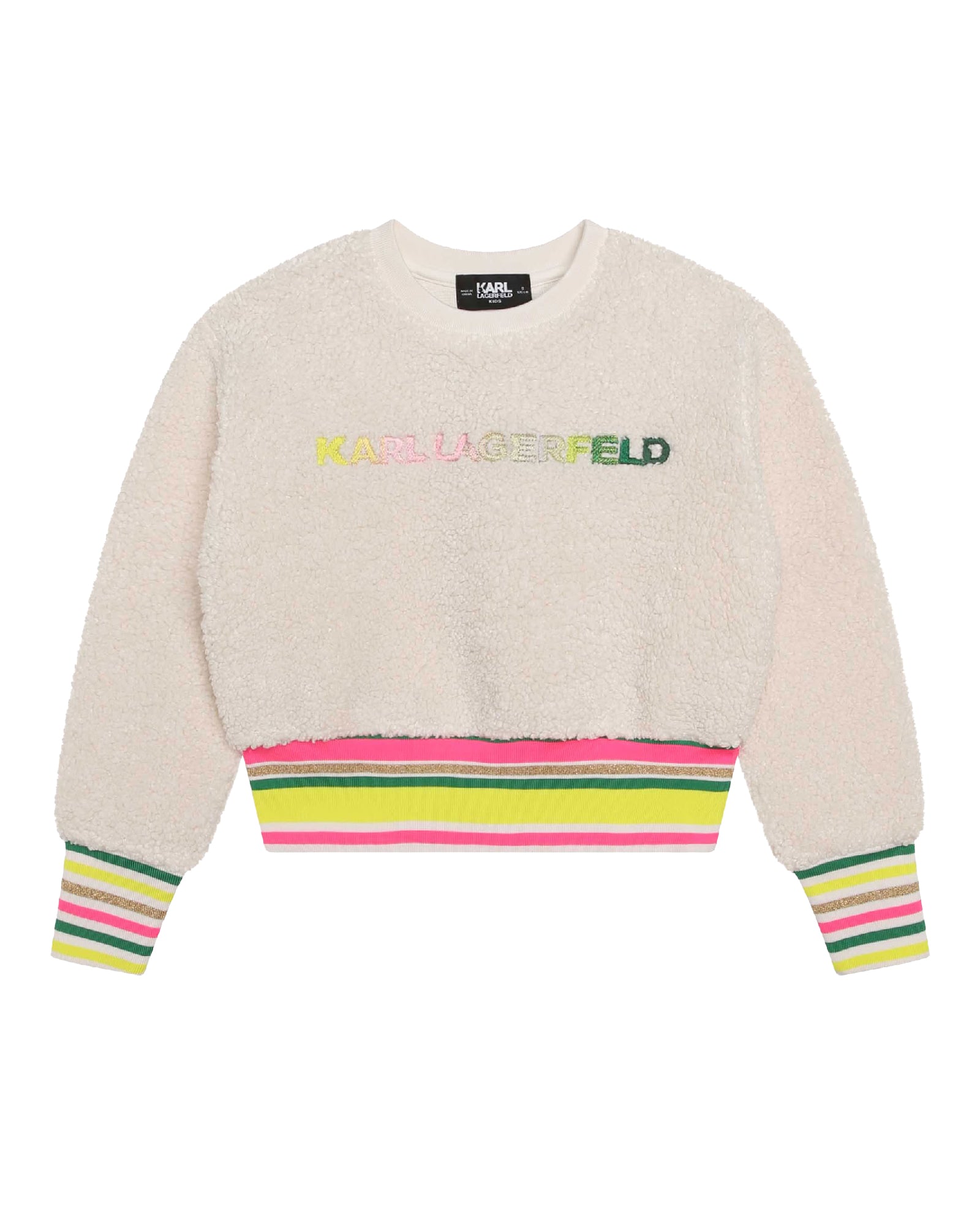Sherpa sweatshirt - Milk