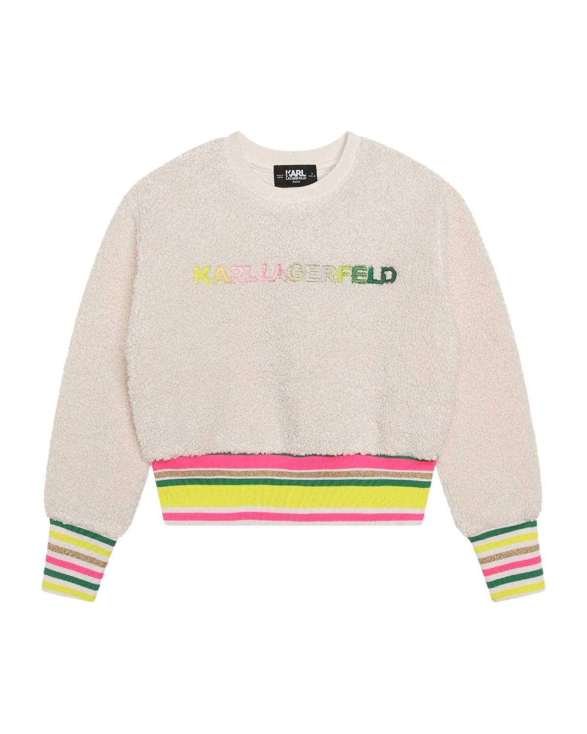 Sweatshirt en sherpa - Milk