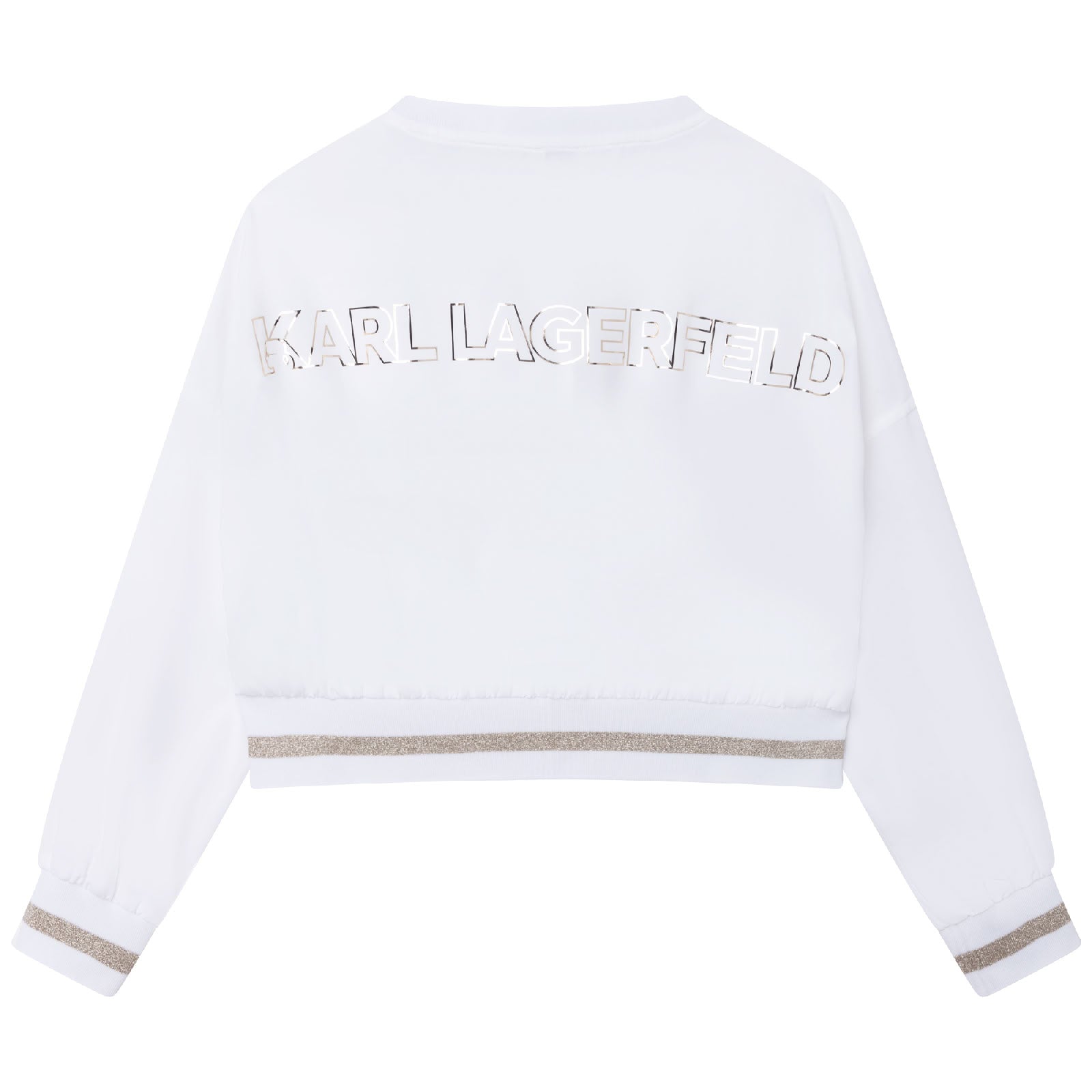Cardigan avec logo - Blanc
