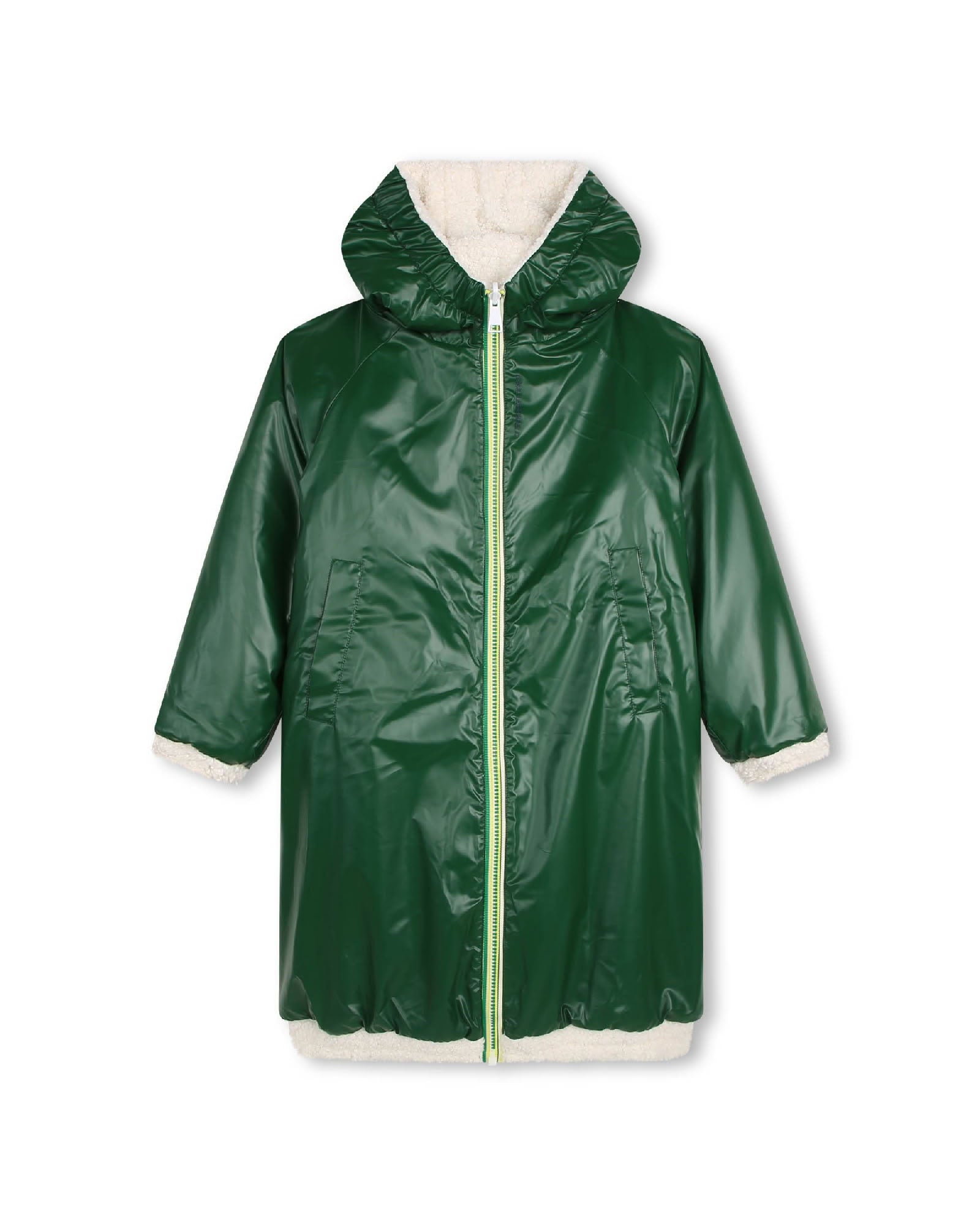 Parka reversible - Vert Ecru