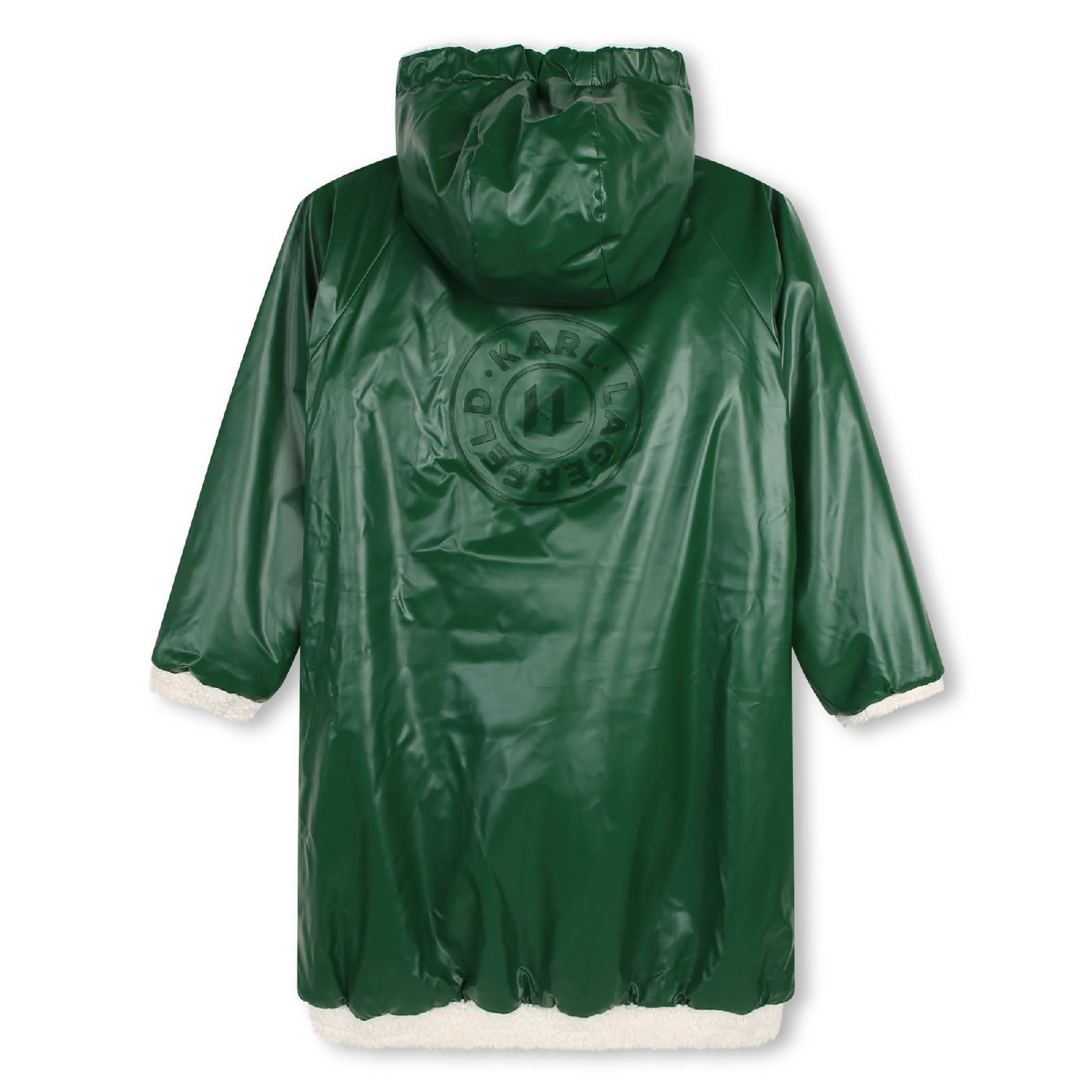 Parka reversible - Vert Ecru