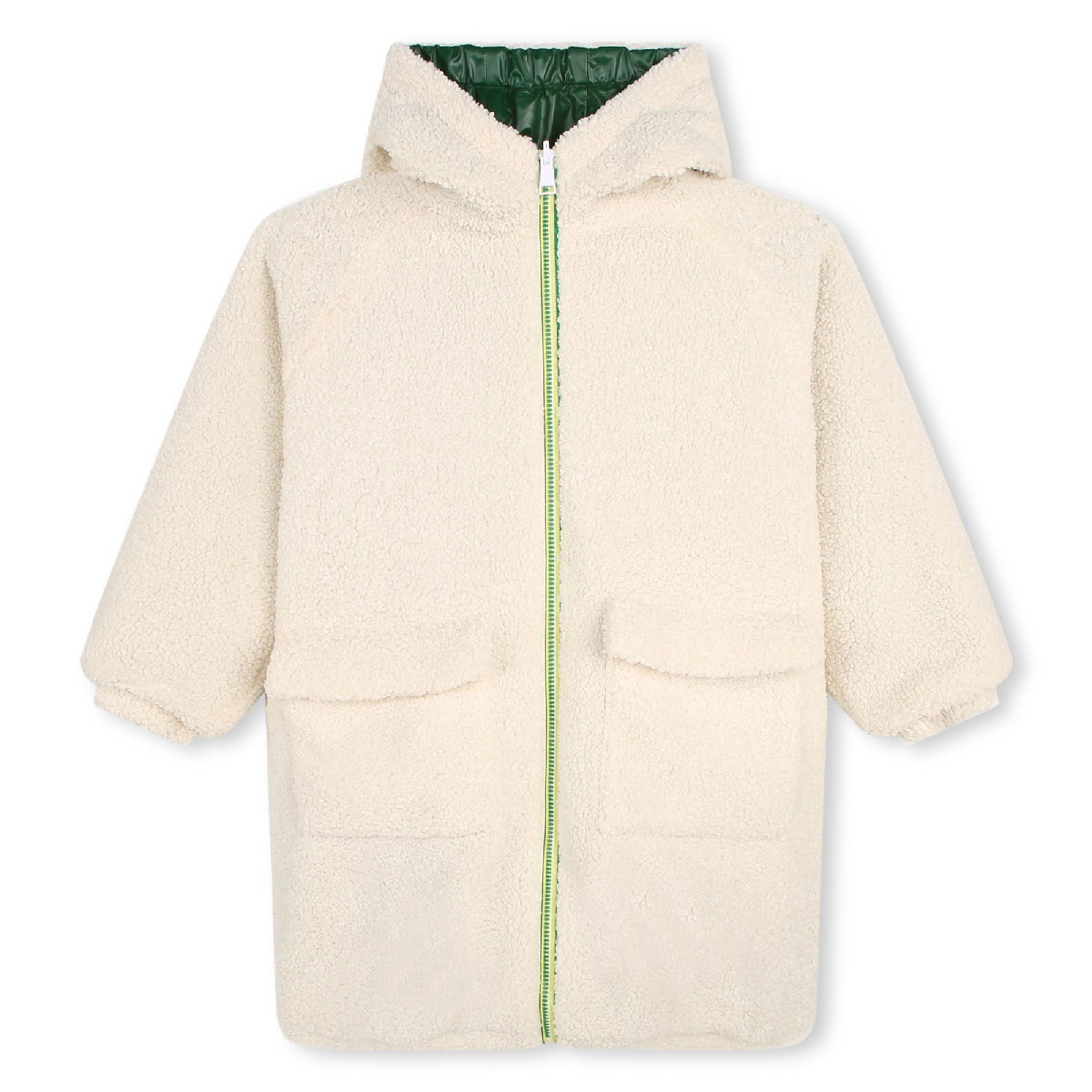Parka reversible - Vert Ecru