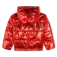 Doudoune avec logo - Pop Red