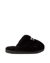 Mules effet fourrure - Black