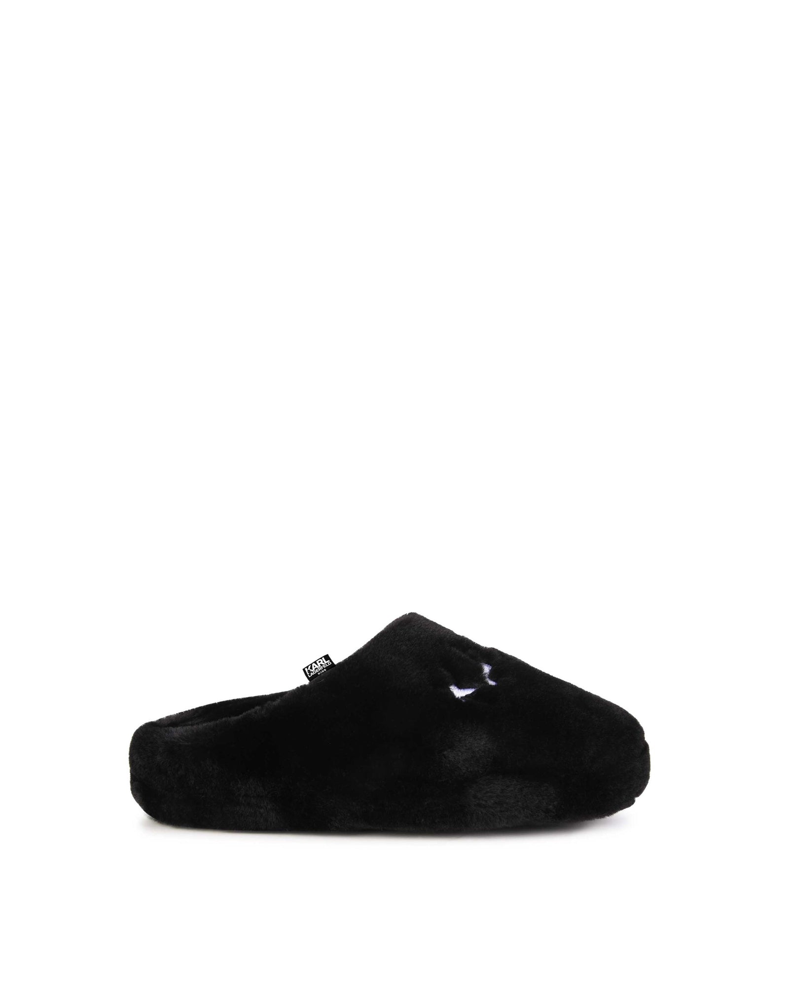 Chaussons en polaire duveteuse - Black