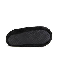 Chaussons en polaire duveteuse - Black