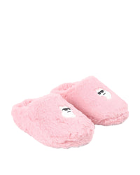 Chaussons en polaire - Hortensia