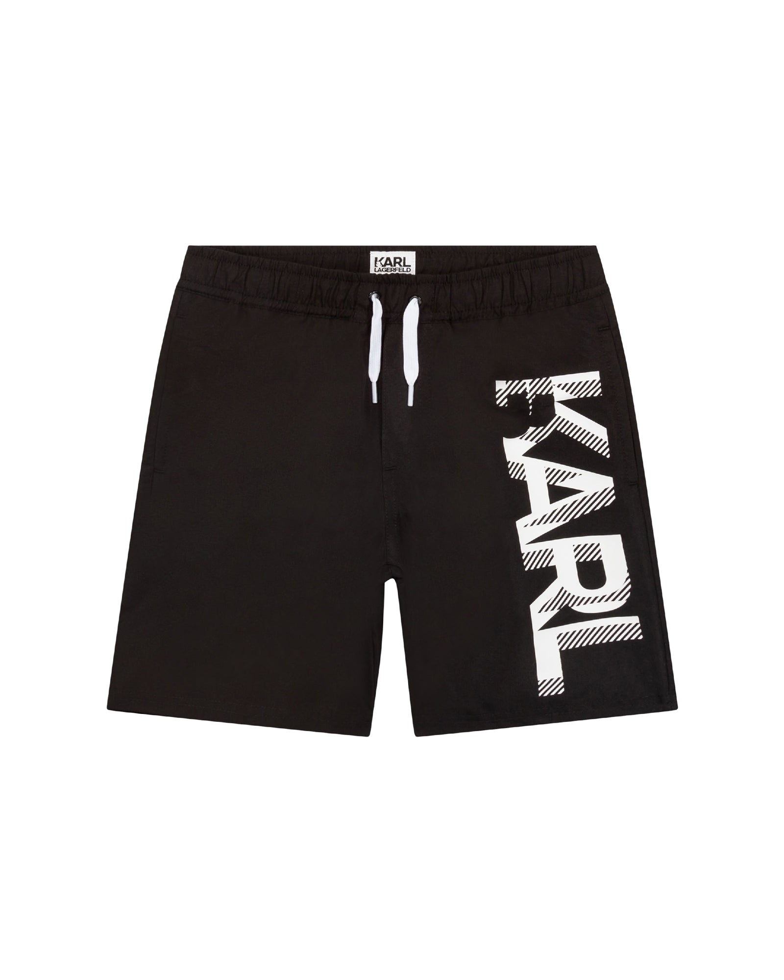 Short de bain avec logo - Black