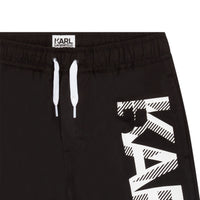 Short de bain avec logo - Black