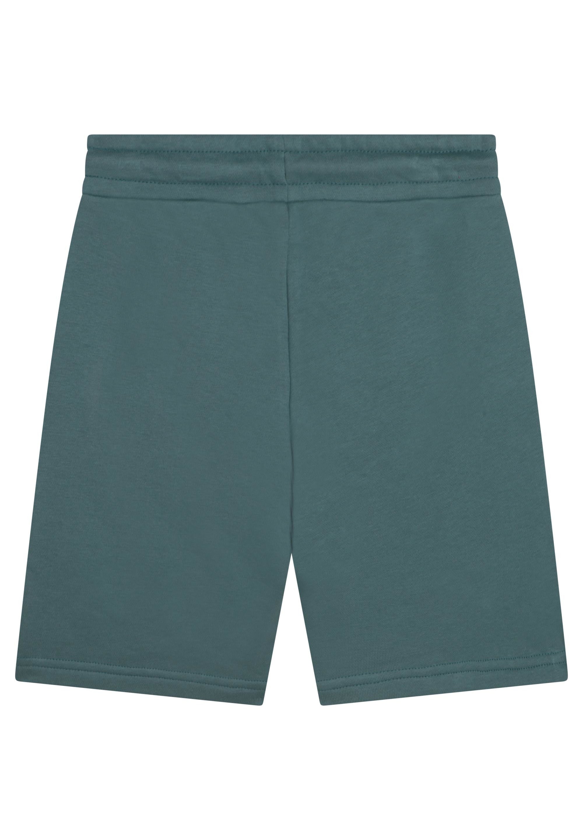 Bermuda à illustrations en coton - Faded Green