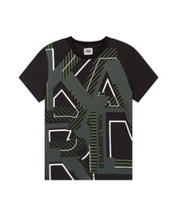 T-shirt manches courtes en coton - Black