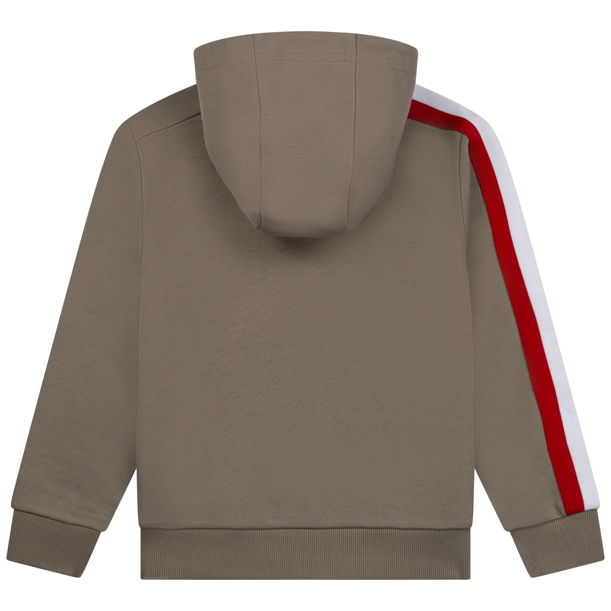 Cardigan de survêtement rayé en coton - Green Stone