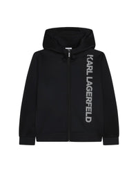 Oversized hooded cardigan - Black