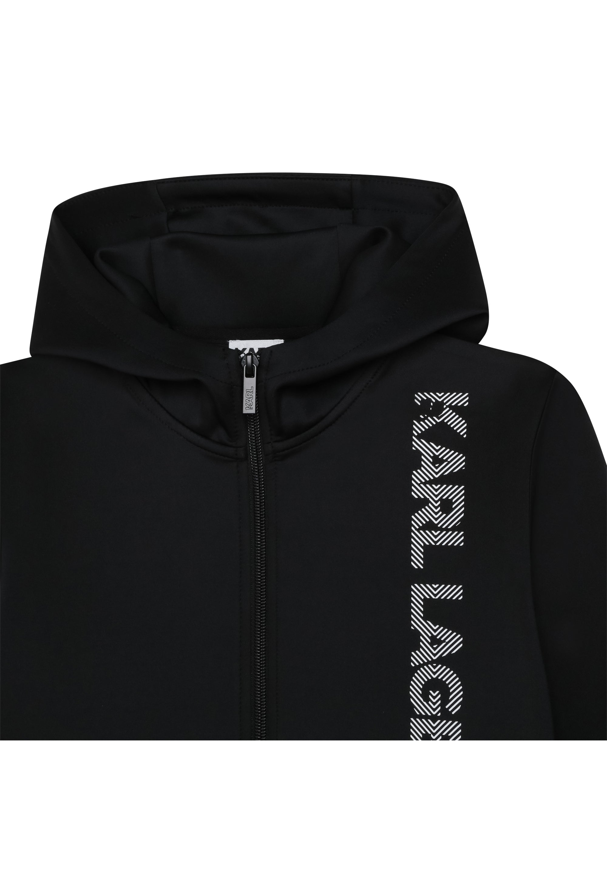 Oversized hooded cardigan - Black