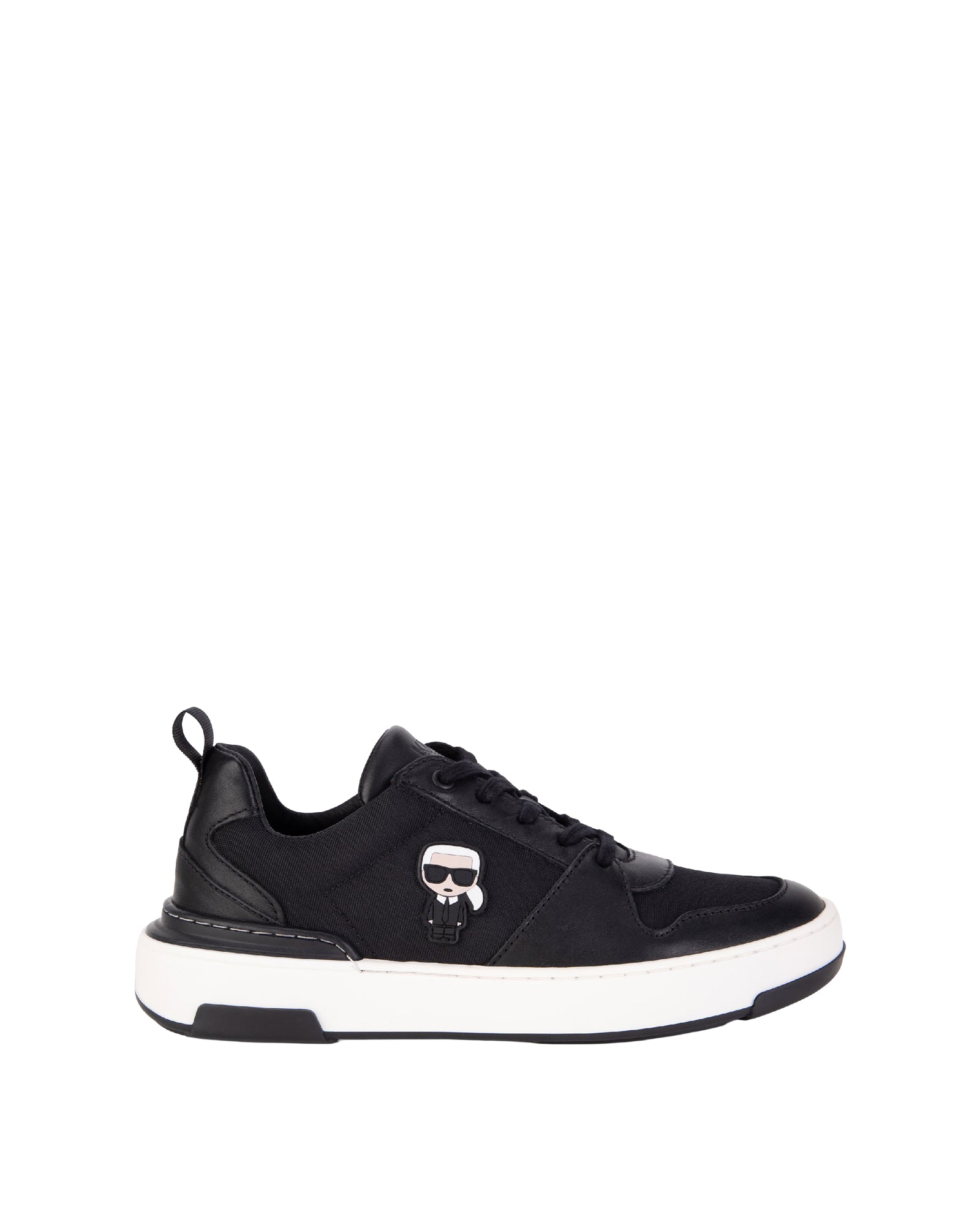 Leather sneakers - Black