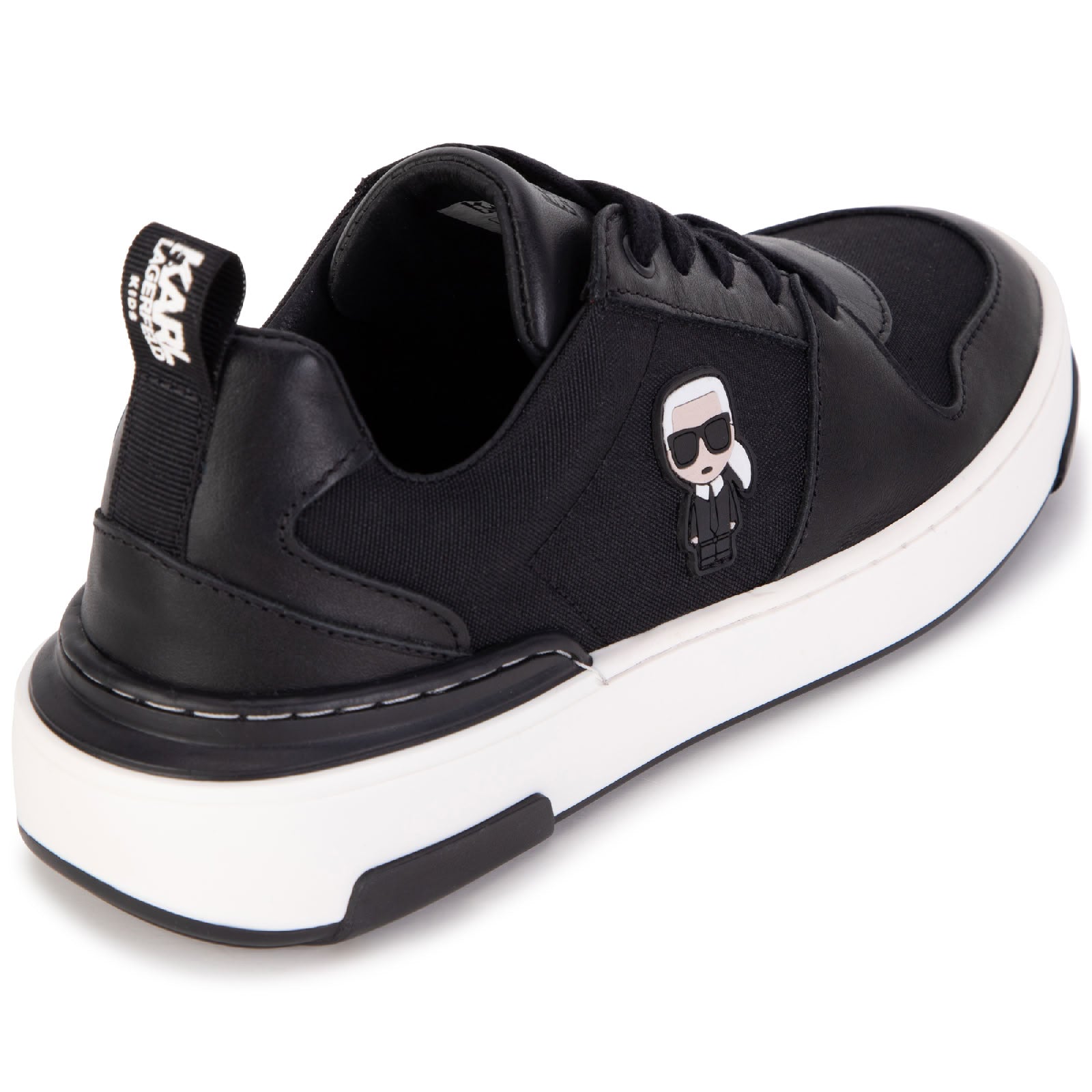 Leather sneakers - Black