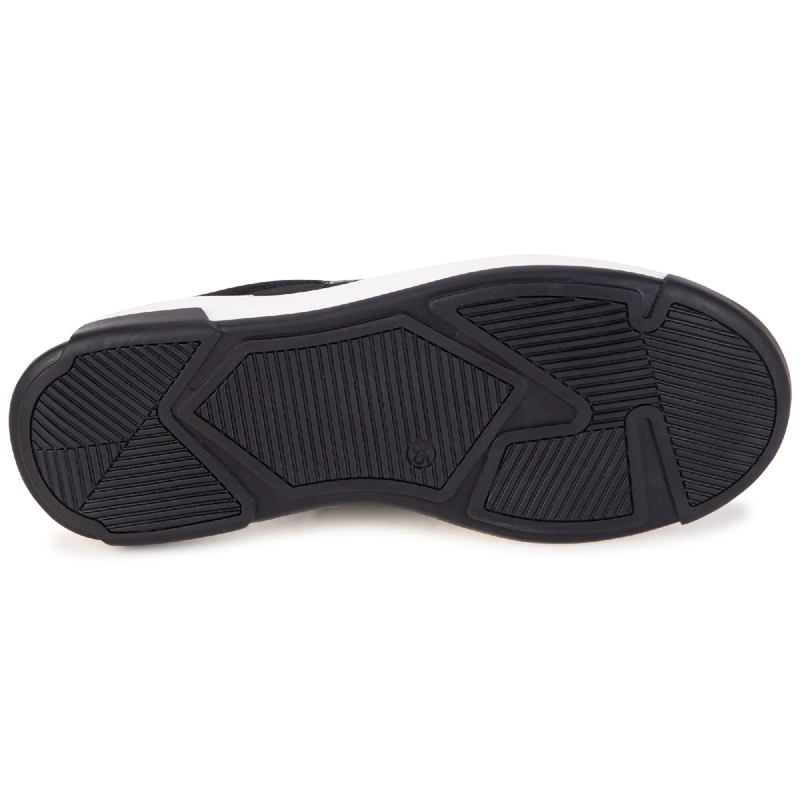 Leather sneakers - Black